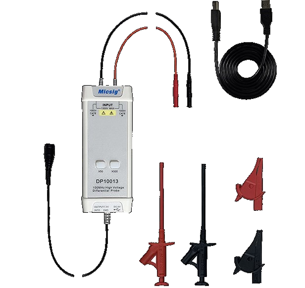 Micsig DP1500 High Voltage Differential Probe for Oscilloscope