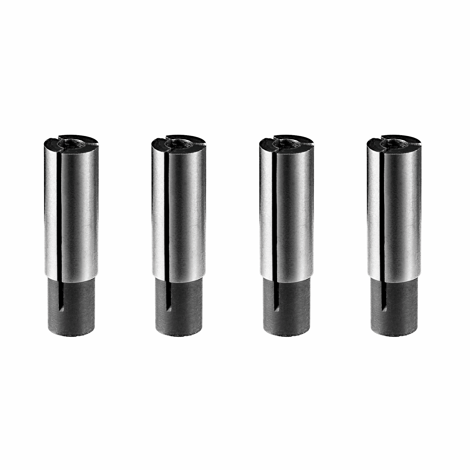 4pcs Router Collet Adapter, 1/4″ to 1/8″ CNC Engraving Router Bit
