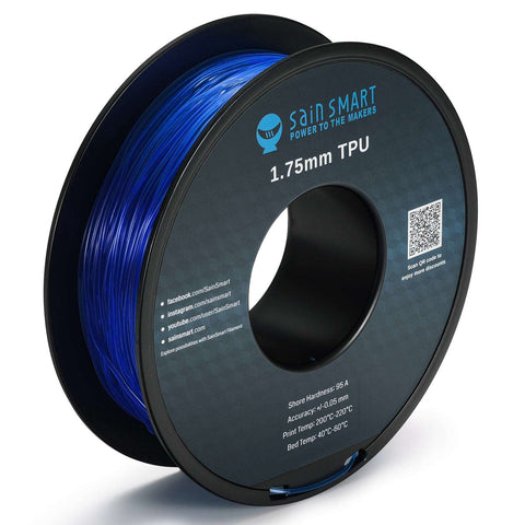 All Colors, TPU Flexible Filament 1.75mm 0.8kg/1.76lb