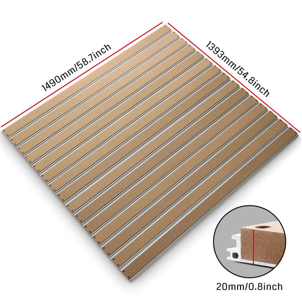 Plateau D'extension En Aluminium Pour CNC PROVerXL 4030 - 840x600x15 Mm, Avec Rainures En T Et Déflecteurs De Poussière