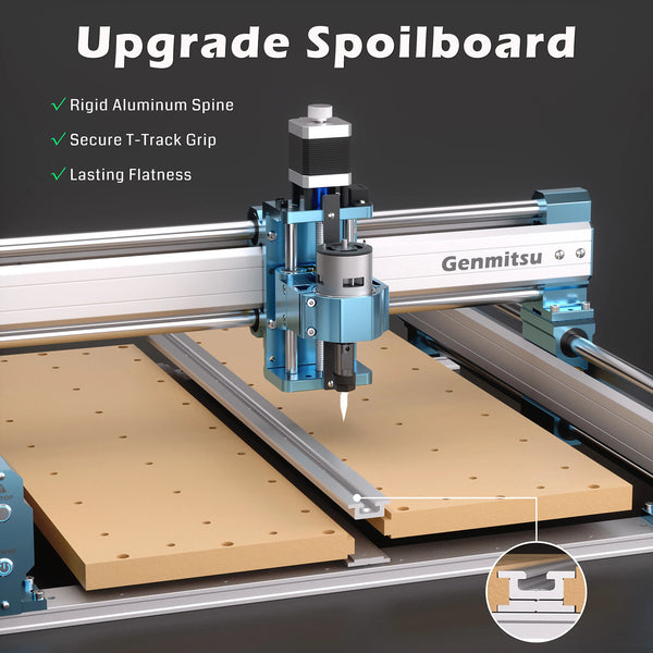 Genmitsu 4040-PRO Semi Assembly 4x4 Desktop CNC Router Machine for
