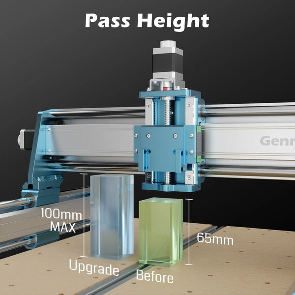 Genmitsu 4040-PRO MAX CNC Machine Desktop CNC Router, Enhanced XZ