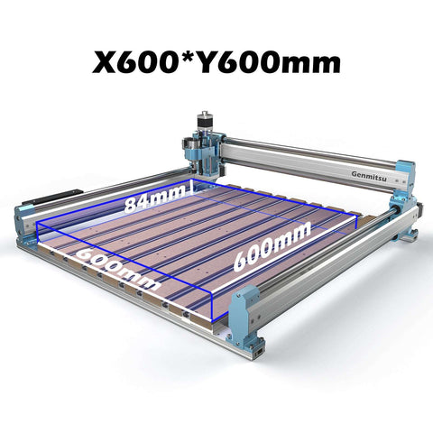 2040, 2060, 4060 Aluminum & MDF Hybrid Spoilboard for 4040-PRO CNC Router XY Axis Extension Kit