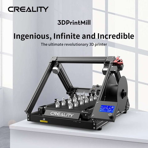 Creality 3DPrintMill Belt 3D Printer, Infinite-Z-axis printing