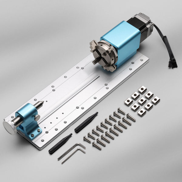 Genmitsu Rotary Module Kit for PROVerXL 4030, 6050 Plus CNC Router
