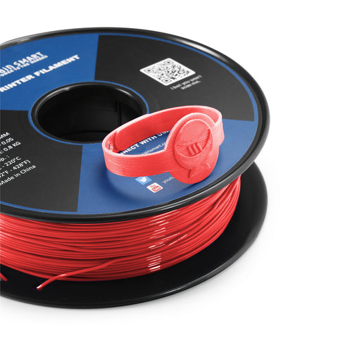 Neon Scarlet, Cyberpunk Color TPU 1.75mm Filament 0.8kg/1.76lb