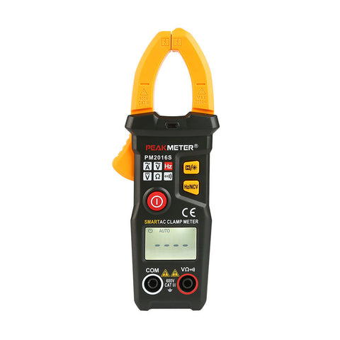 [Discontinued] Digital Clamp Meter PM2016S Smart Mini Multimeter AC DC Volt Current Meter with Blacklight LCD