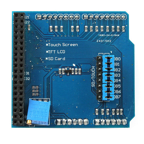[Discontinued] TFT Shield for Arduino UNO Screen in All Sizes