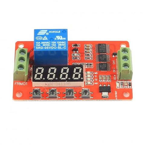 [Discontinued] SainSmart Relay Cycle Timer Module - Programmable with Customized Settings (5V)