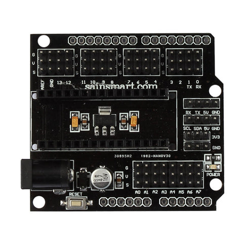 [Discontinued] SainSmart Nano V3+HMC5883L Digital Compass Module Starter Kit With Basic Projects