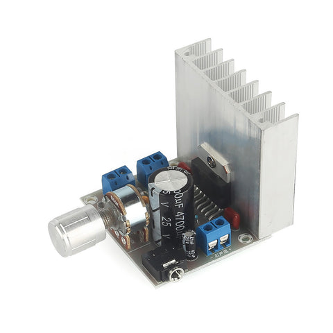 [Discontinued] DC 12V 35W+35W 2.0 Dual-Channel Stereo Audio Power Amplifier, TDA7377