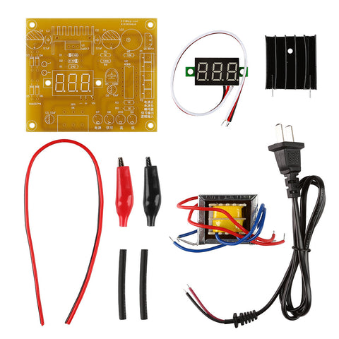 [Discontinued] New 110V DIY LM317 Adjustable Voltage Power Supply Board Kit With Case