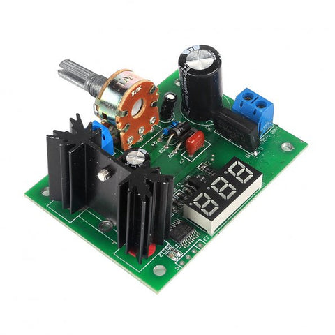 [Discontinued] SainSmart LM317 Adjustable Voltage Regulator Step Down Power Supply Module with LED Meter