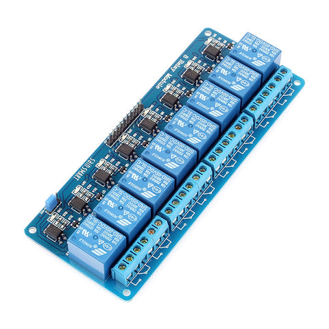 [Discontinued] SainSmart 8 Channel DC 5V Relay Module for Arduino Raspberry Pi