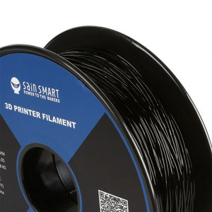 Flexible TPU 3D Printing Filament, Dimensional Accuracy +/- 0.05 mm, 0.8 KG Spool, 1.75 mm, Black
