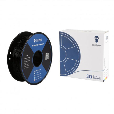 [Discontinued] Flexible TPU 3D Printing Filament, 2KG Spool, 1.75 mm, Black & White, Accuracy 0.05 mm