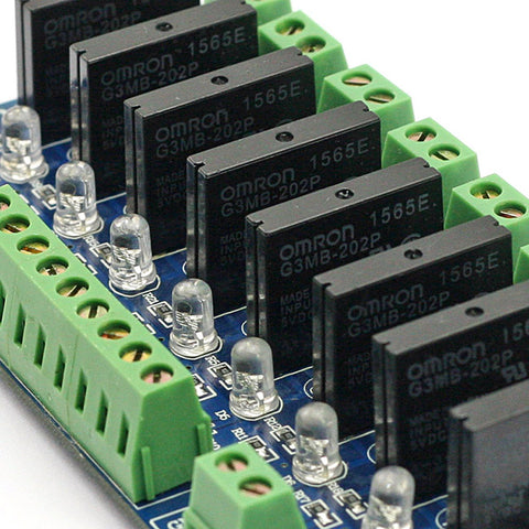 8-Channel 5V Solid State Relay Module