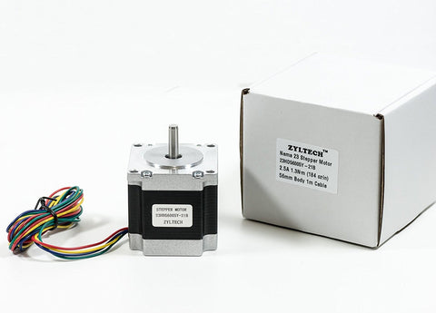 [Discontinued] NEMA-23 2-Phase 4-Wire 1.2A 56mm 1.8° Stepper Motor for 3D Printing & CNC