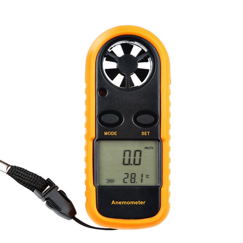 [Discontinued] GM816 Digital Wind-Speed Backlight Airflow Gauge Meter Anemometer Thermometer