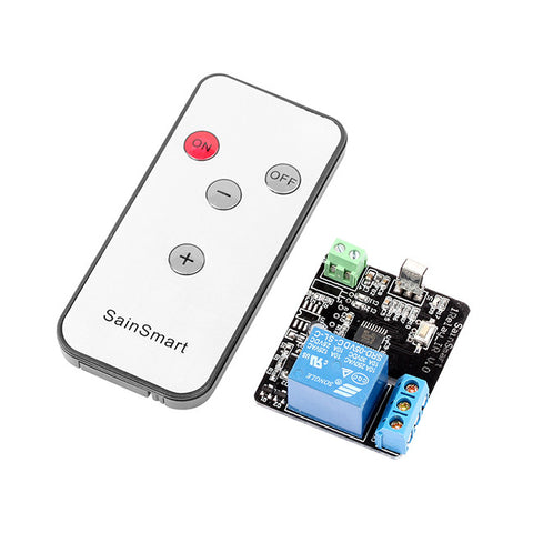 [Discontinued] SainSmart 1/2-CH 5V Relay Module Infrared Remote Controllor IR Receiver