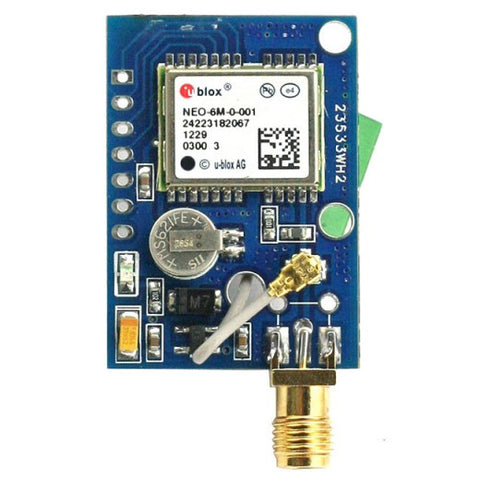 [Discontinued] Ublox NEO-6M Uart/IIC GPS Module for Arduino