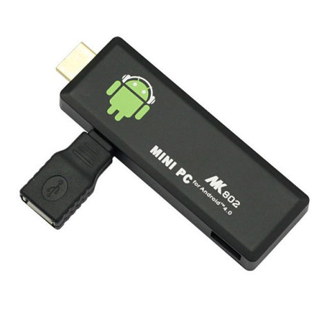 [Discontinued] MK802 II 3rd Generation Android 4.0.4 Mini PC Google TV Box Internet Wifi Player