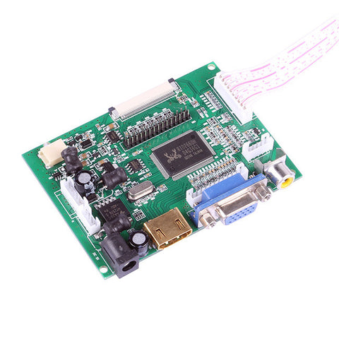 [Discontinued] 7" TFT LCD Display for Raspberry Pi & Driver Board Bundle