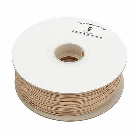 [Discontinued] Light Brown, Wood Filament, 3mm 1kg/2.2lb