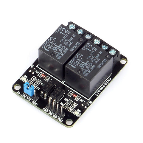 [Discontinued] OMRON 2-Channel 12V Optocoupler Relay