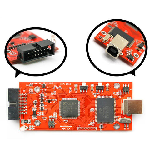 [Discontinued] Xilinx USB Cable Platform Download Connector Programmer for FPGA CPLD Jtag C-Mod