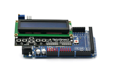 [Discontinued] SainSmart Mega2560+1602 LCD Keypad Shield Kit For ATMEL ATMEGA8U2 AVR