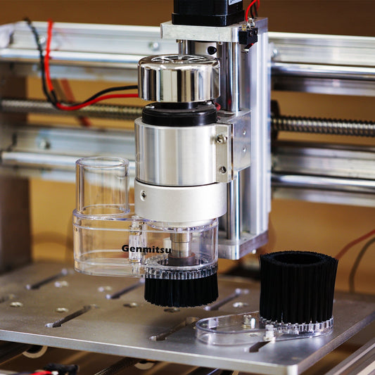 Genmitsu Dust shoe for 52mm Spindle Motor.