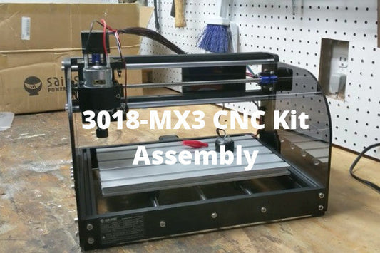 Genmitsu CNC Router 3018-MX3 Assembly Video Instructions.