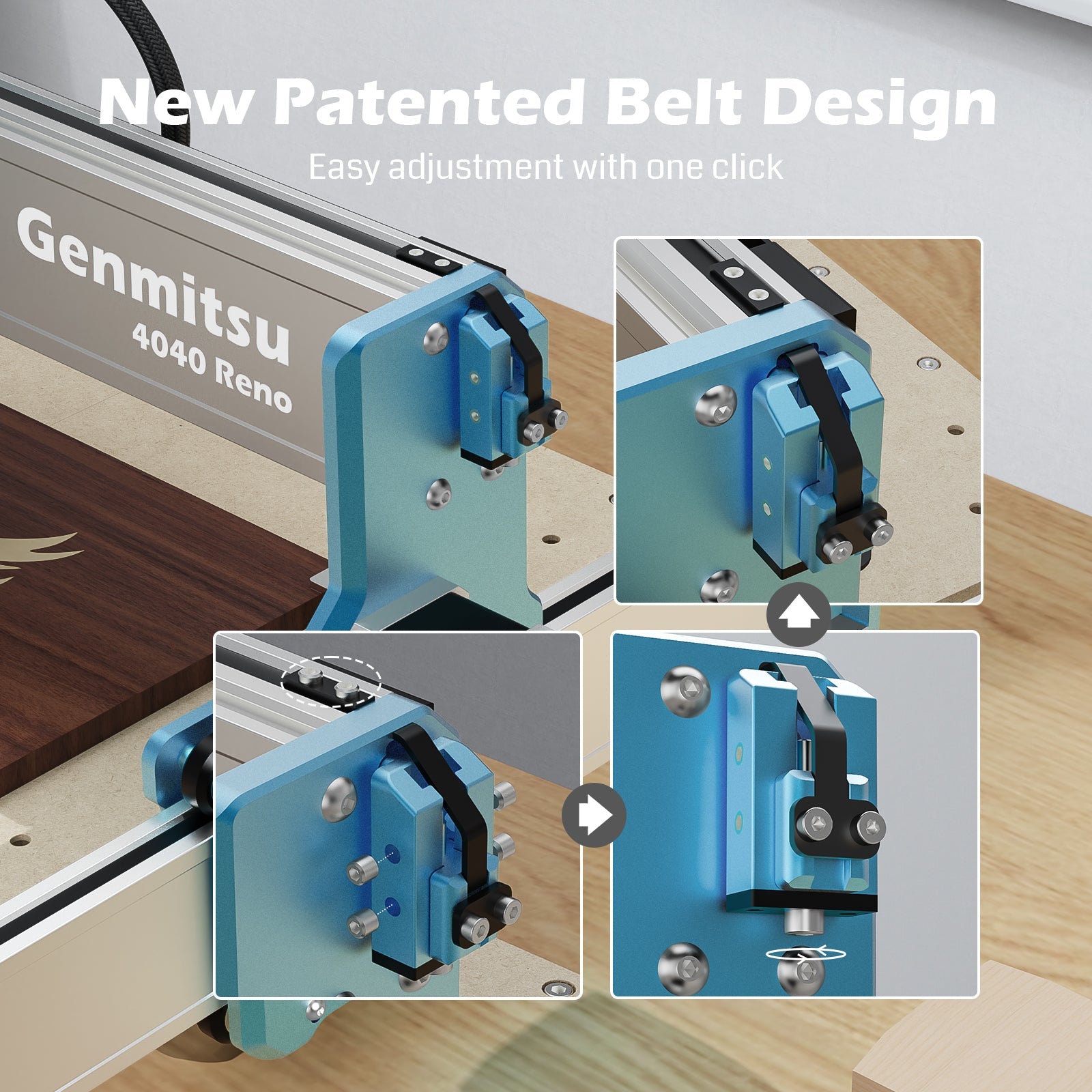 Genmitsu 4040-Reno, First Belt Driven CNC Router (Assembly Guide ...