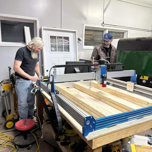 Using the milling and laser cutting capabilities on the PROVerXL 1010 extension kit