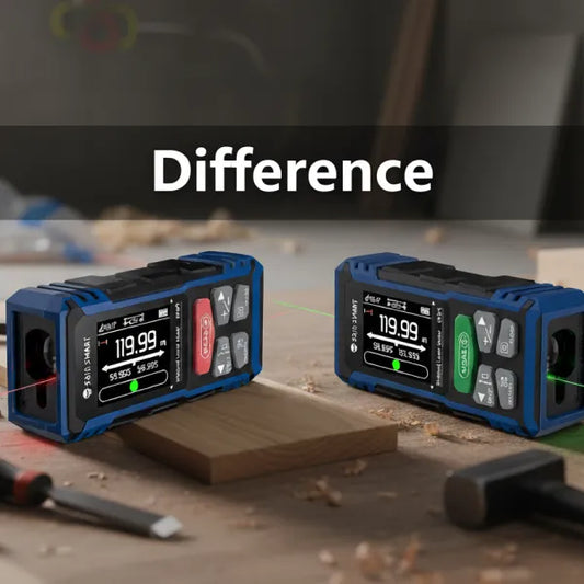 Green Laser vs Red Laser: In-Depth Comparison of SainSmart Dual Laser Measuring Tools: Which One Is Right for You?.