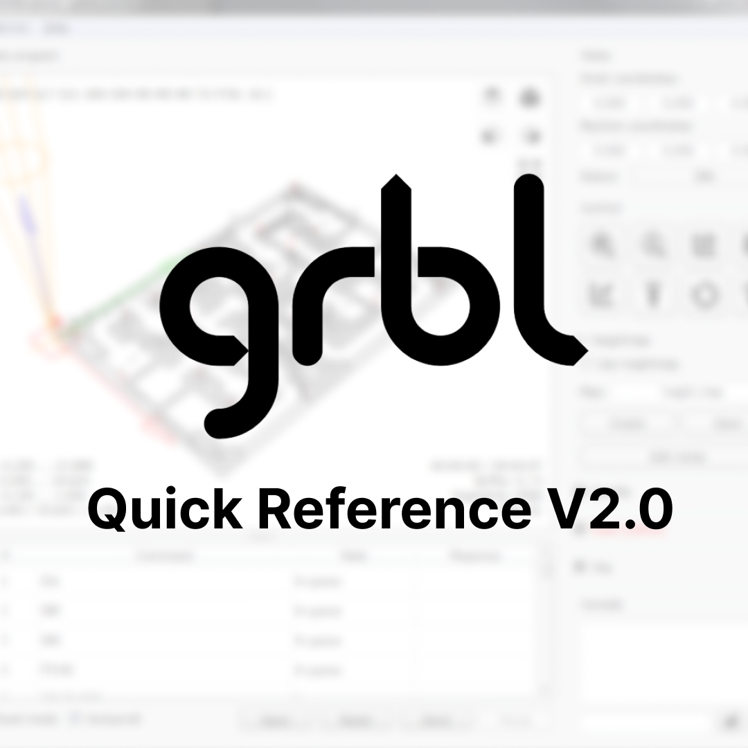 Grbl V2.0 Quick Reference – SainSmart.com