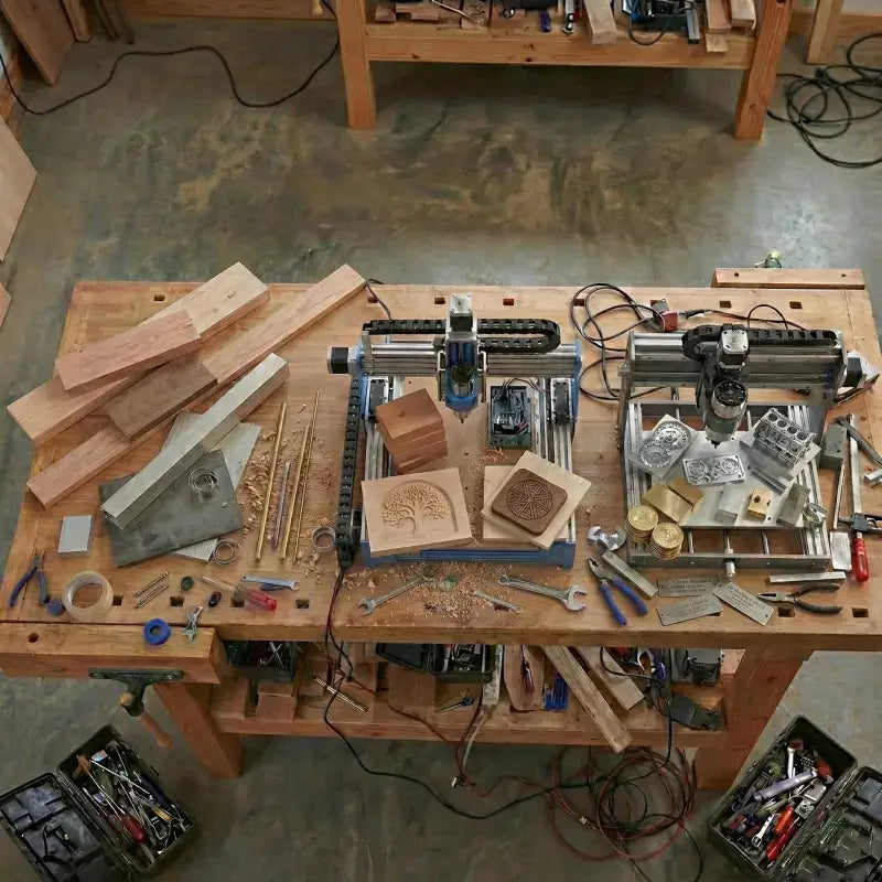 Genmitsu CNC Selection & Metal Engraving Strategy