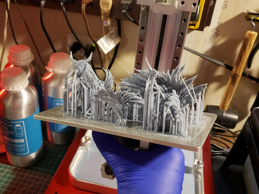 A Game Maker’s First 2 Months With SainSmart KL9 Resin LCD Printer.