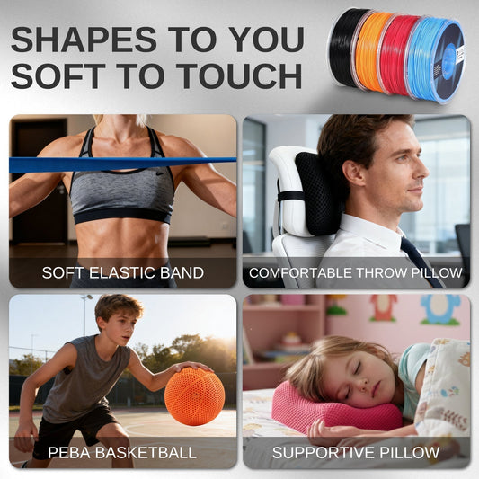 SainSmart PEBA Filament VS TPU Filament