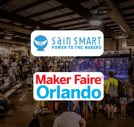 SainSmart X Maker Faire: Empowering Maker Spaces with Laser Engraving.