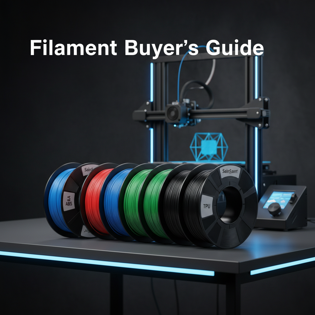 SainSmart 3D Printing Filament Guide PLA, PETG, TPU & More