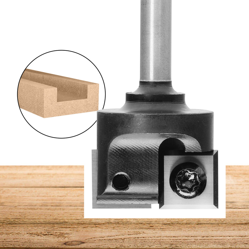 Genmitsu SS01-06, 1/4'' Shank, Φ25-60mm Cutting Diameter, CNC ...