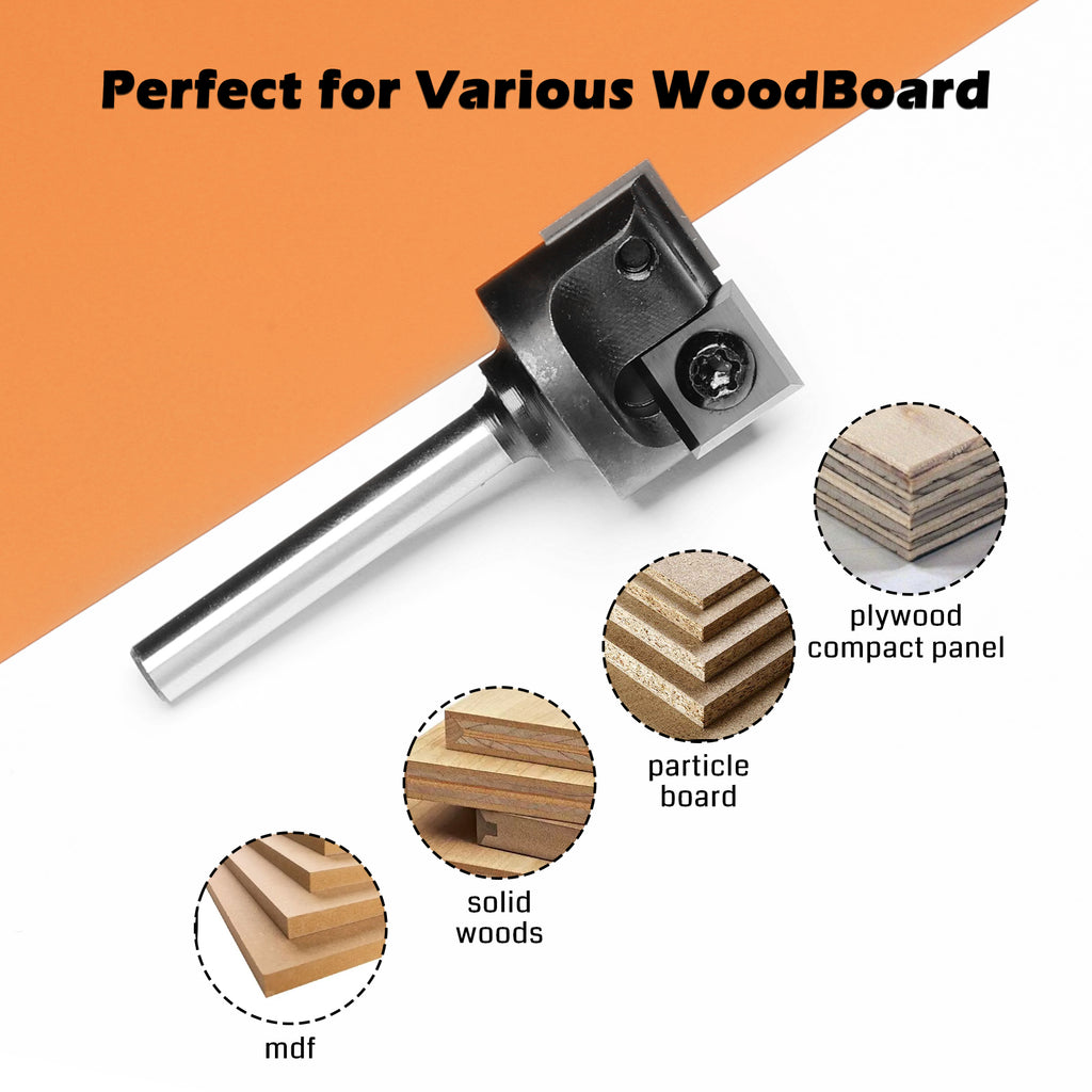 Genmitsu SS01-06, 1/4'' Shank, Φ25-60mm Cutting Diameter, CNC ...