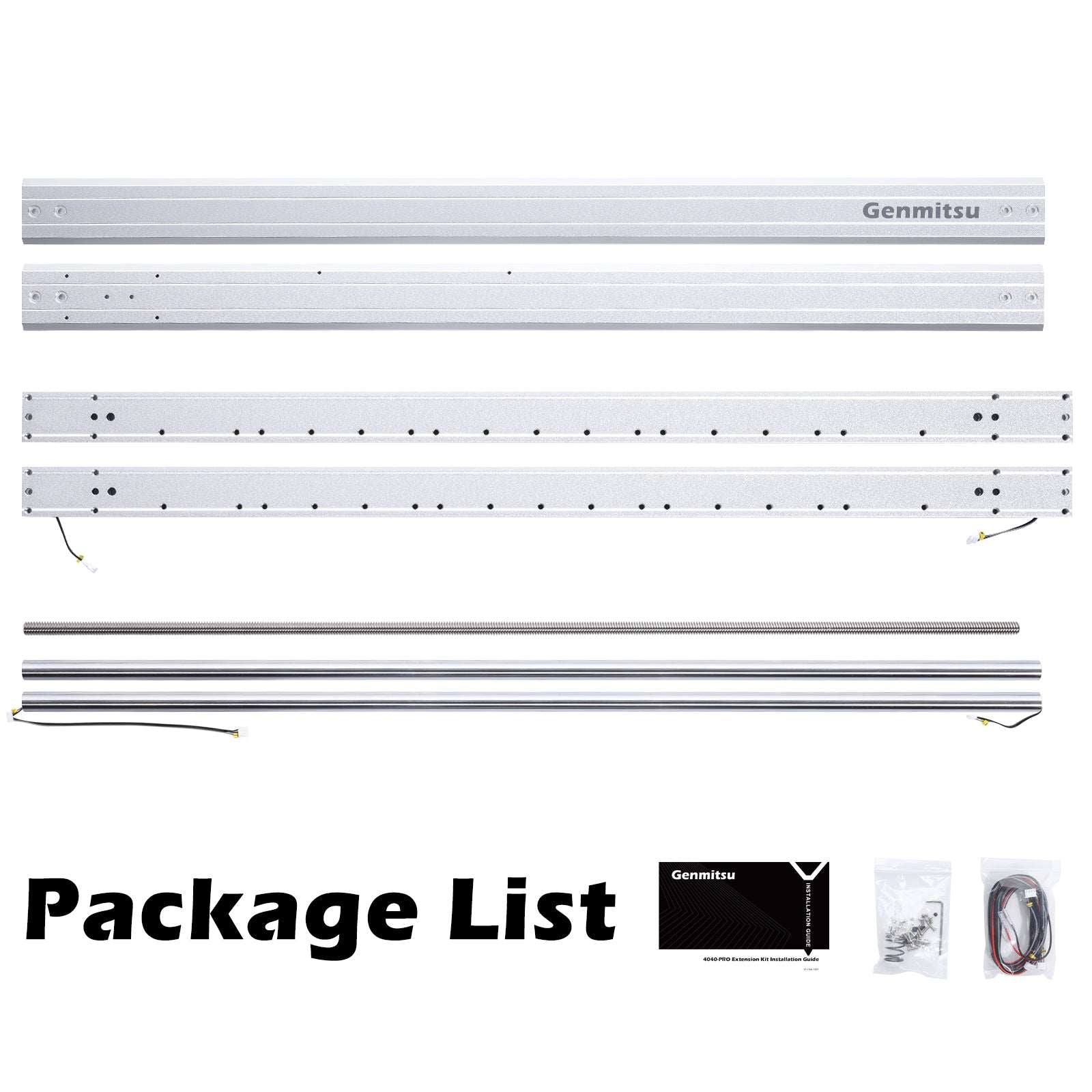 kitページ Genmitsu 6060 XY-Axis Extension Kit, For 4040-PRO, Up to 600x600mm