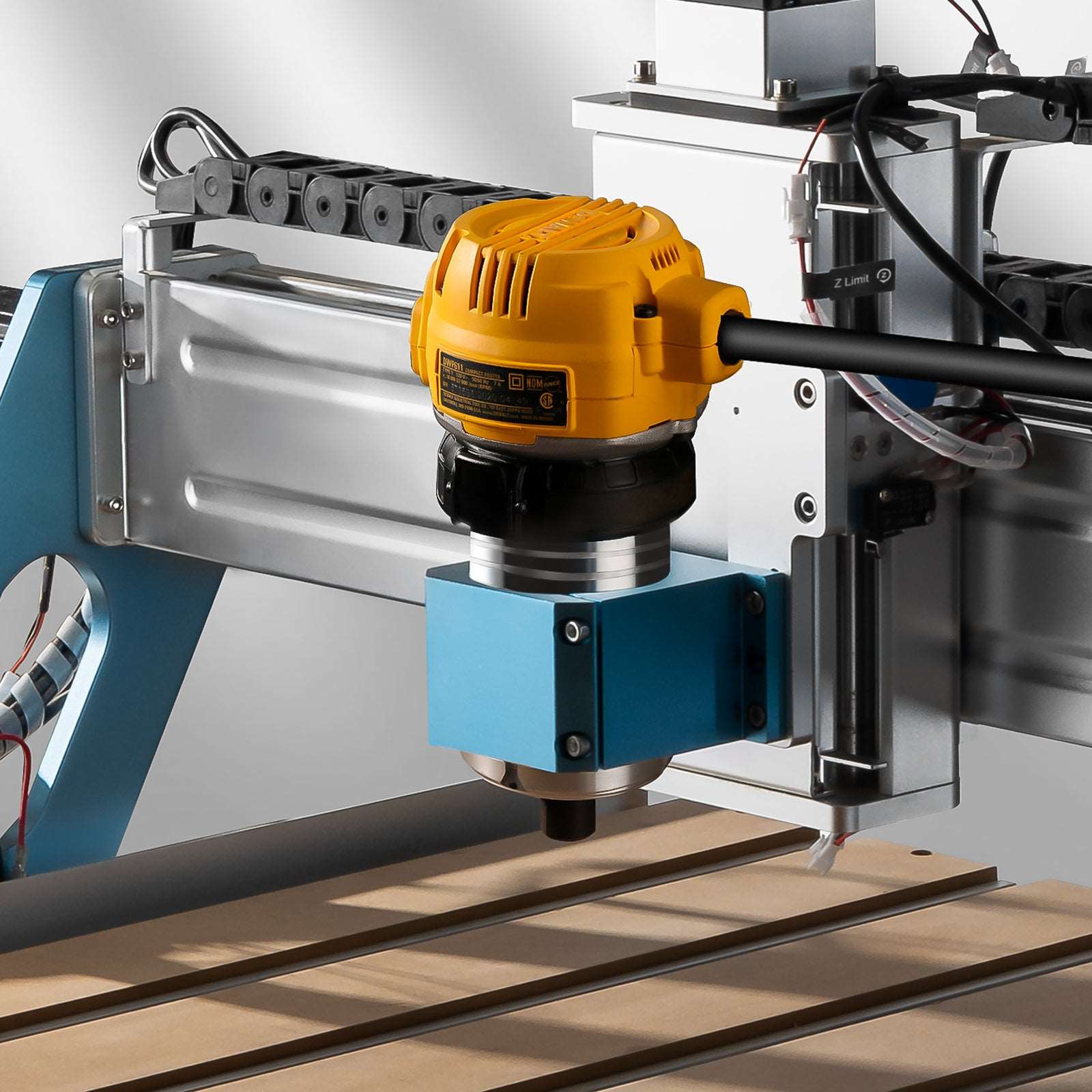 ナマステ！ 6050 φ65-69mm Aluminum Spindle Mount for CNC Spindle or Trimmer