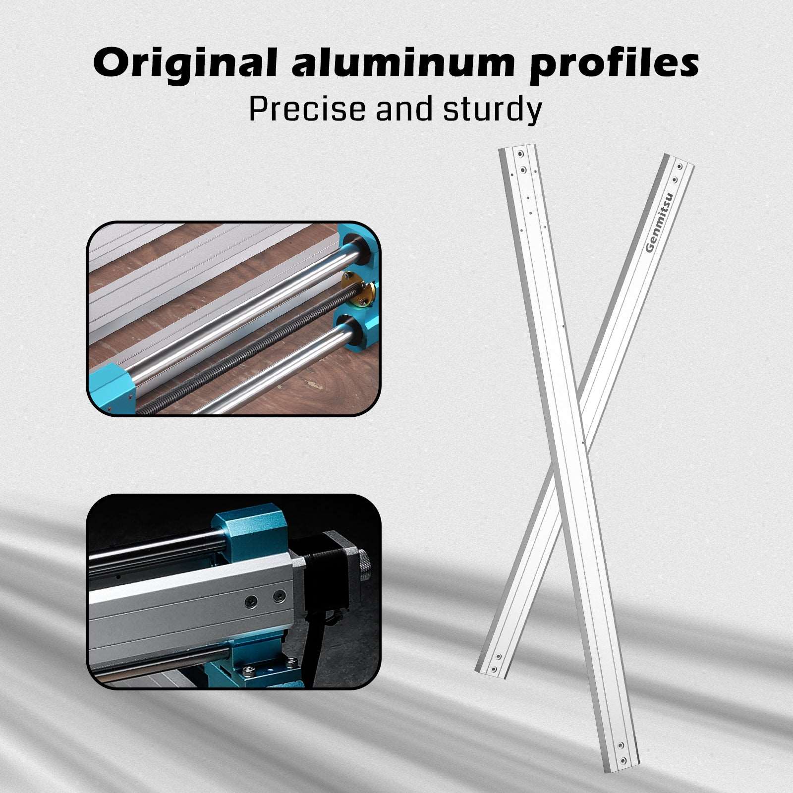 Genmitsu 6060 XY-Axis Extension Kit, For 4040-PRO, Up to 600x600mm