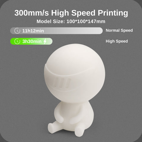 High Speed PLA-Lite Filament 1.75mm, 1KG, ±0.03mm, Black/White