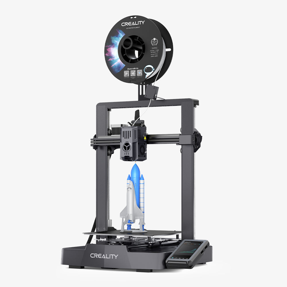 Creality K1C 3D-printer, hoge snelheid 600 mm/s, Al-camera, koolstofvezel-afdrukken, verstoppingsvrije extruder, tri-metalen mondstuk, koeltrio Creality K1C 3D-printer, hoge snelheid 600 mm/s, Al-camera, koolstofvezel-afdrukken, verstoppingsvrije extruder, tri-metalen mondstuk, koeltrio