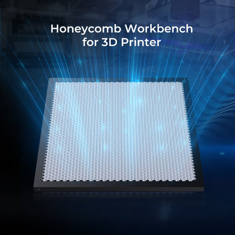 Honeycomb Laser Bed, 235 * 235 * 20mm Aluminum Plate, for Better Heat Dissipation